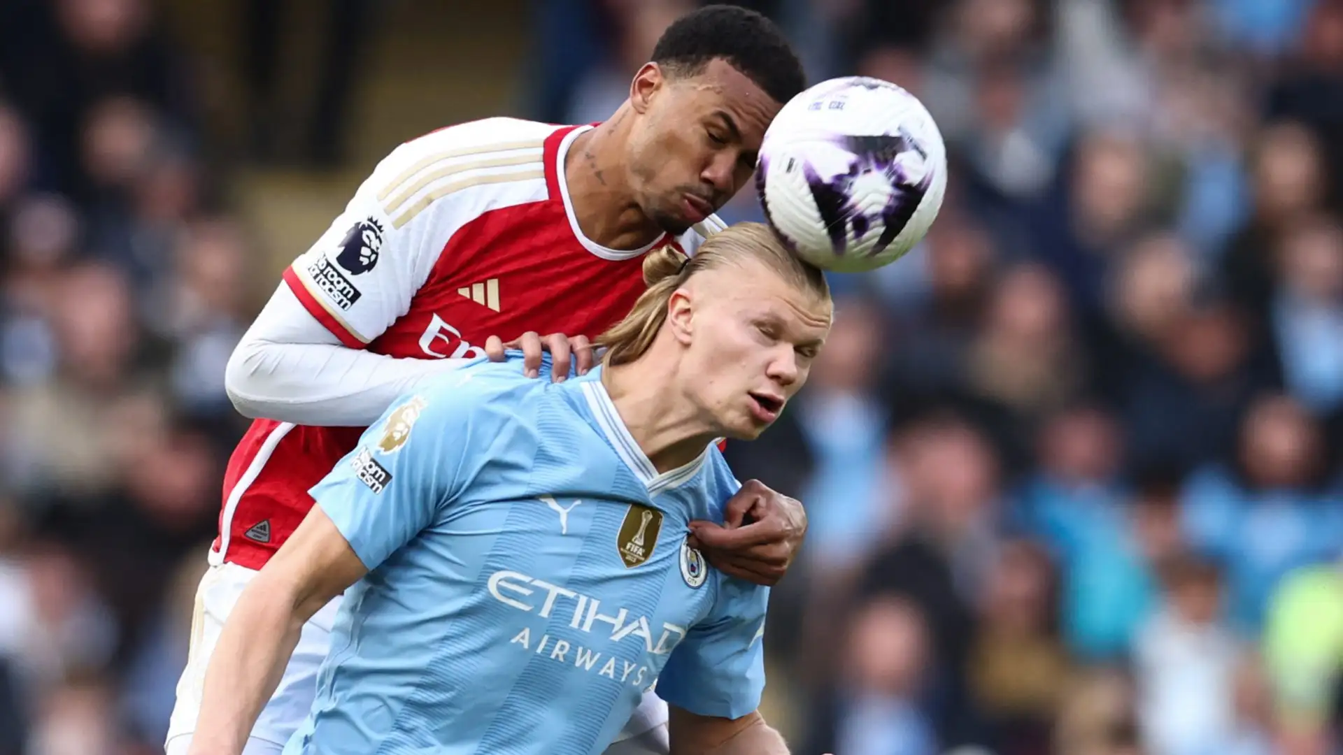Gabriel Ready For Haaland’s Challenge