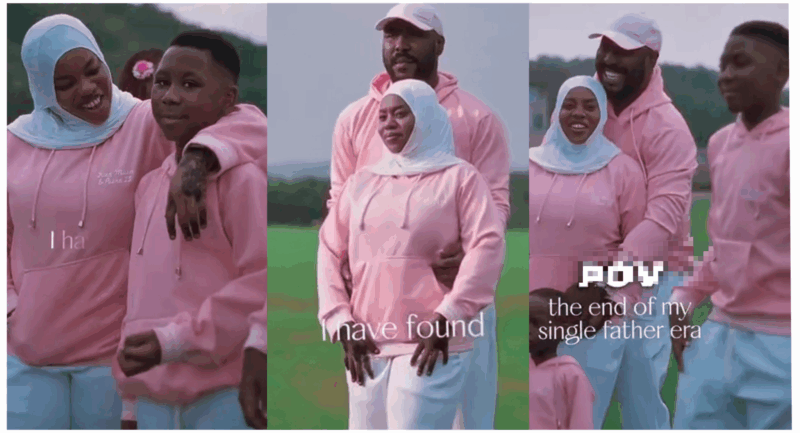 Single father of 8 finds love again, shows off new wife