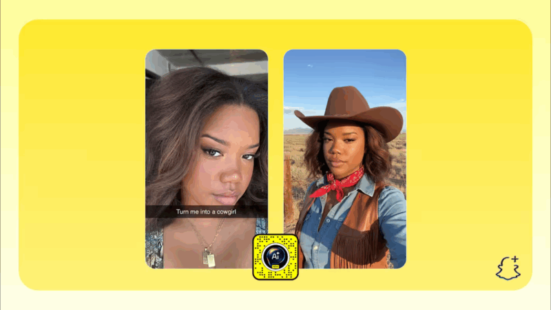 Snapchat’s new AI Imagine Lens lets you become whoever you can describe