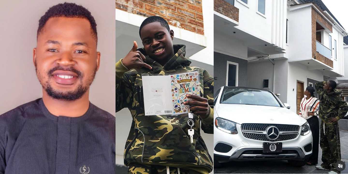 “He should be in school” – Ossai Ovie disappointed in Peller over house, car purchase