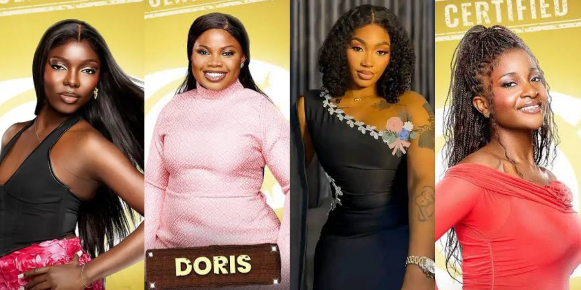 Doris, Sultana, Big Soso old, bitter women – Zita