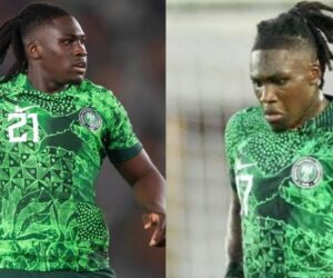 Calvin Bassey reacts to controversial goal against South Africa