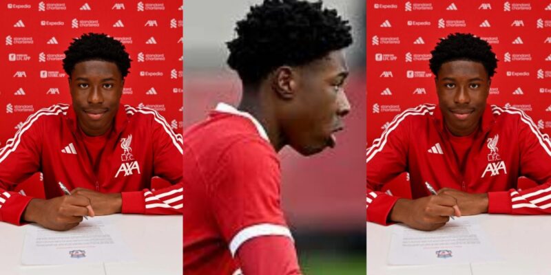 Liverpool FC sign Emmanuel Airoboma on first professional contract