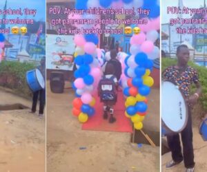 School holds grand welcome for students, teachers following resumption