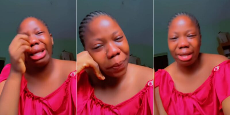 Lady in tears as boyfriend dumps her after 8 years