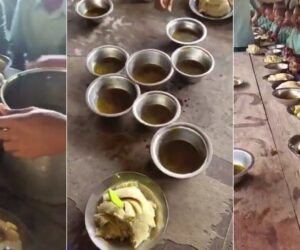 Rufai Oseni shares video of meals given to students in Nigerian school