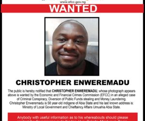 EFCC declares ex-Abia commissioner and another wanted over alleged fraud