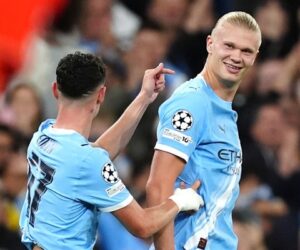 Champions League: Haaland shines as Man City beat Napoli 2-0 at Etihad