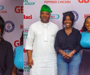 Hilda Baci Makes History: Nigeria’s Largest Pot of Jollof Rice Celebrated at GB Foods (Gino) Africa Press Conference
