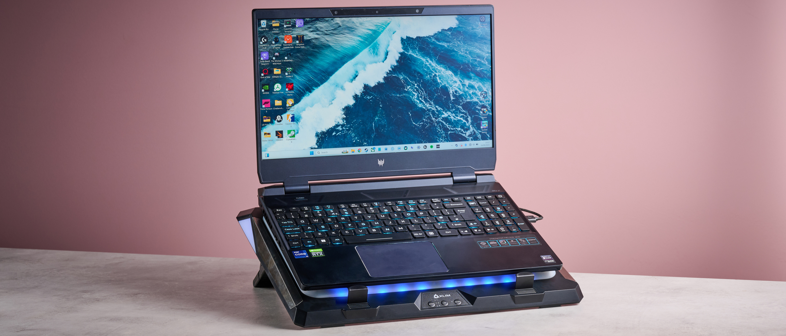 Klim Mistral review: this comfortable laptop cooling pad is almost totally lacking in chill
