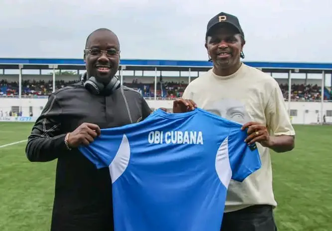 Obi Cubana Supports Enyimba With ‘Goal Bonus’ Incentive