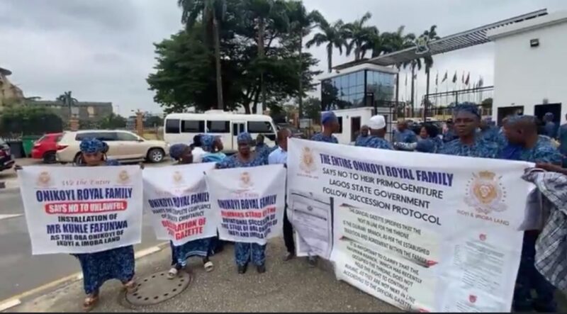 Onikoyi Royal Family Protests Fafunwa’s Installation As New Oba Onikoyi – Independent Newspaper Nigeria