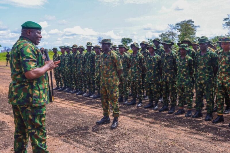 Army Chief Visits Troops, Hails Dedication To National Security
