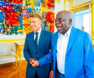 In Paris, Tinubu Reviews Bilateral Relations Between Nigeria and France With President Macron