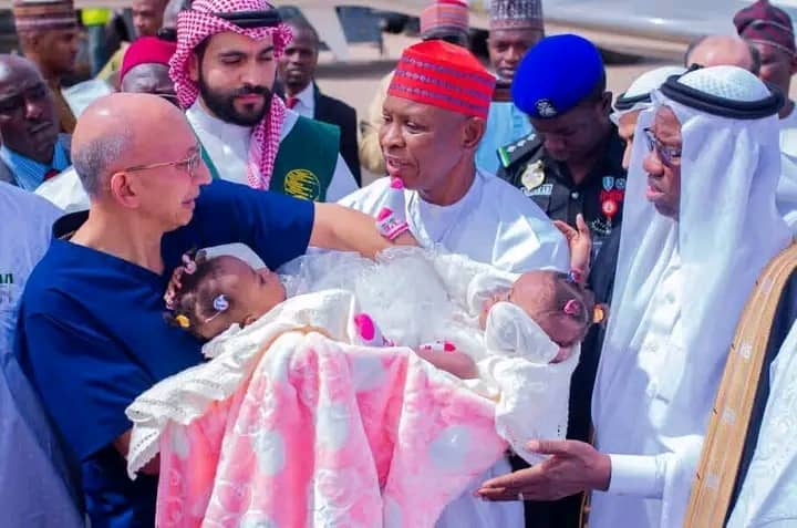 Gov Yusuf receives separated conjoined twins after surgery in Saudi Arabia – Daily Trust