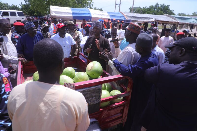 Baga Community Gifts Zulum Farm Produce – Independent Newspaper Nigeria