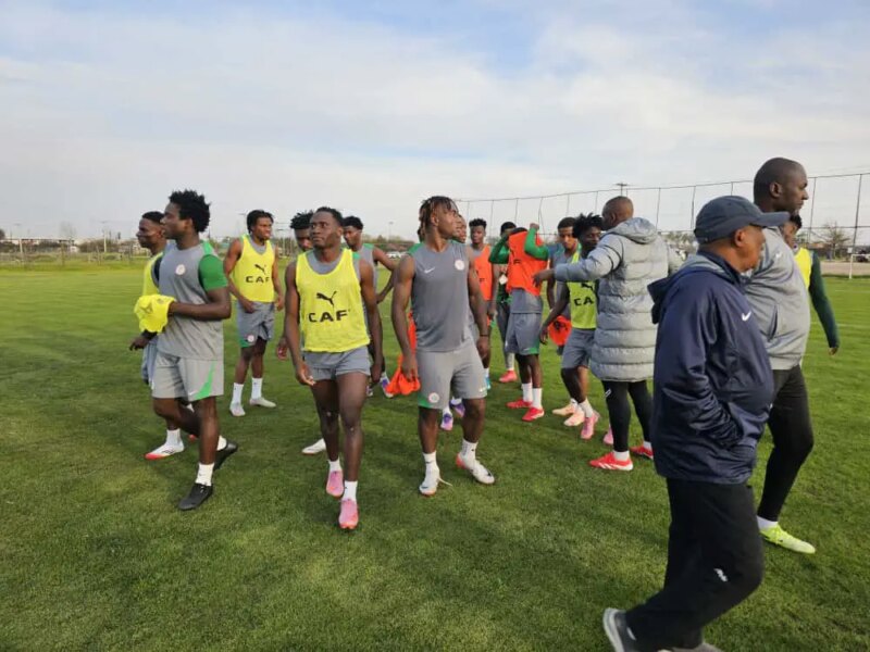 2025 U-20 W/Cup: Flying Eagles Begin Training In Santiago
