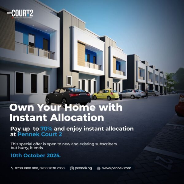 Own This Affordable Duplex in Abuja — Get Allocated with Just 70% Payment!