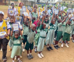 Egbeda Lions Club Donates To Pupils In Lagos Schools