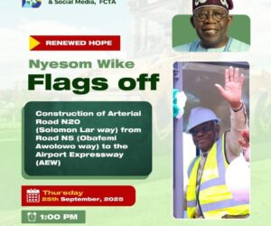Wike Set To Flag Off Construction Of Arterial Road N20 In FCT