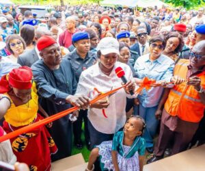 Ebonyi governor’s wife builds houses for widows