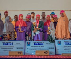 ‎Kashim Musa Tumsah donates N1.5 million, laptops to Yobe NTIC students after global victory