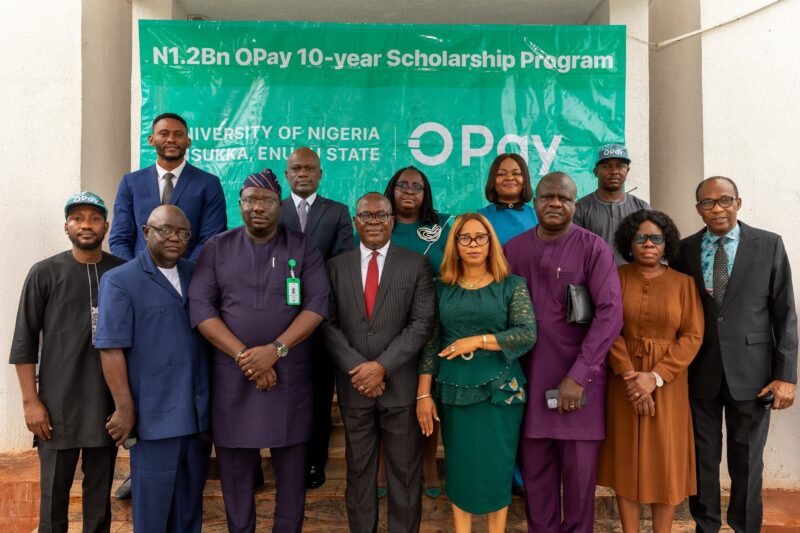 University of Nigeria Nsukka partners OPay in ₦1.2bn 10-Year Scholarship Programme