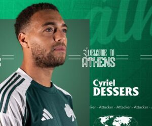 Dessers joins Greek side Panathinaikos, takes No.33 shirt