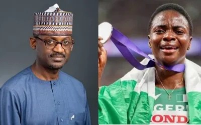 Tinubu Hails Gumel, Amusan For Making Nigeria Proud