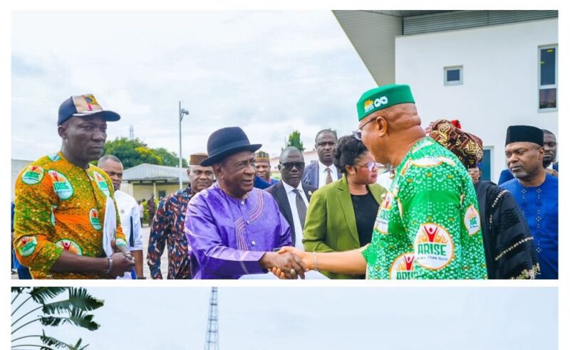Umo Eno Gifts Land Cruisers to Former Deputy Governors in Appreciation of Service