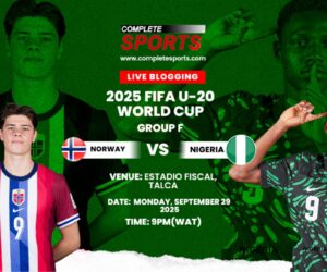 Norway Vs Nigeria Live Blogging – Chile 2025 FIFA U-20 World Cup; Group F Matchday 1