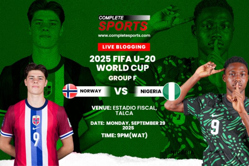 Norway Vs Nigeria Live Blogging – Chile 2025 FIFA U-20 World Cup; Group F Matchday 1