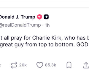 Conservative activist and Trump ally Charlie Kirk Shot at Event while talking to students
