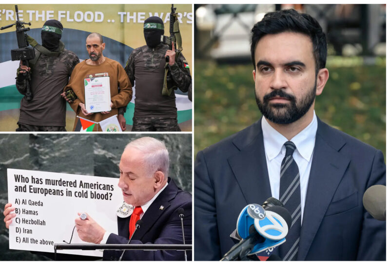 New York mayoral frontrunner Zohran Mamdani refuses to denounce Hamas and condemns Netanyahu’s vow to eradicate terrorists
