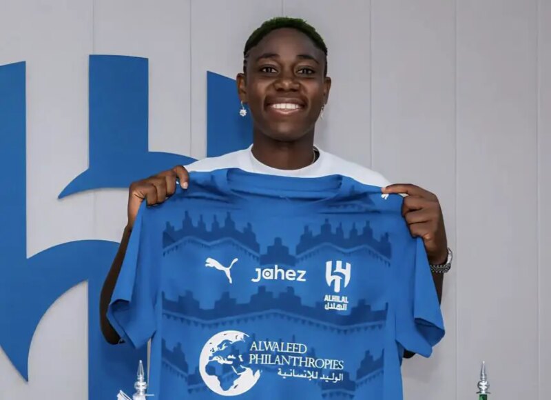 Oshoala Moves To Saudi Club Al-Hilal