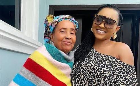Mercy Aigbe Announces Death Of Mother