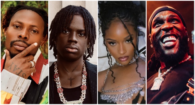 Ayra Starr Stands Out As Only Female On Spotify’s 2025 Afrobeats Ranking