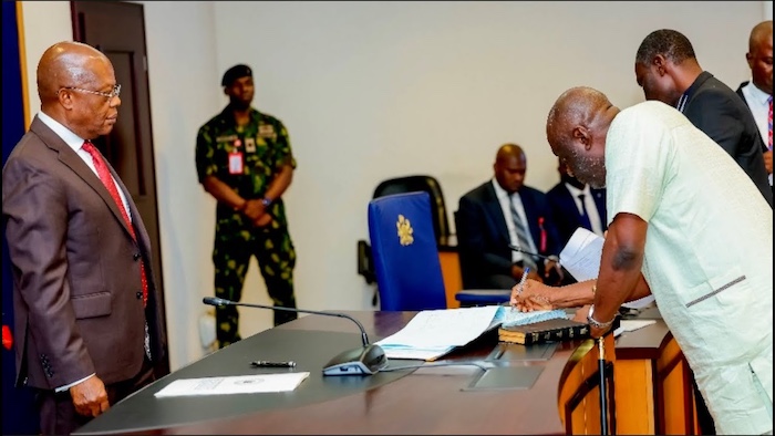 Ibas Swears-in Newly Elected Rivers LG Chairmen, Preaches Selfless Service