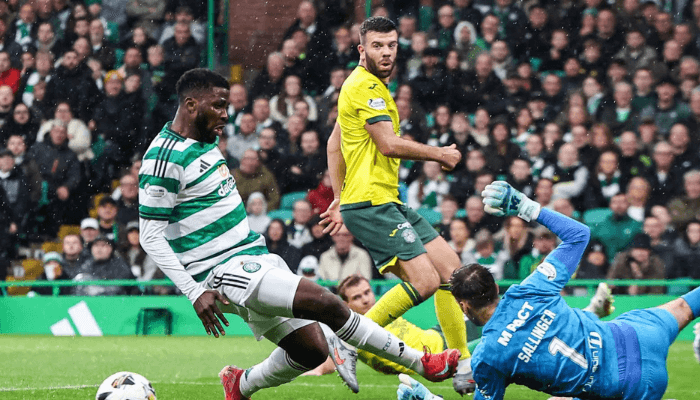 Iheanacho in action as Hibernian held Celtic in goalless draw