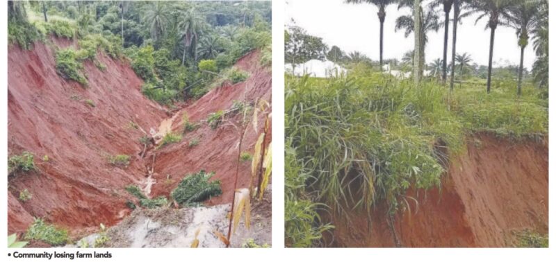 Nature pounds Abia community