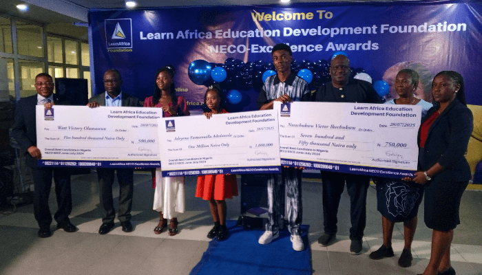 Meet Nwachukwu Victor, who won N750k as male student with best 2024 NECO result
