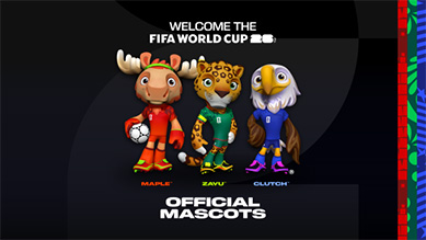 FIFA unveils mascots for 2026 World Cup