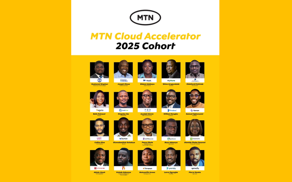 MTN Nigeria Selects 20 Starts for its Inaugural Cloud Accelerator Programme | Tech | Business
