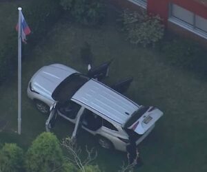 Man Arrested After Crashing SUV Into Russian Consulate Gates In Sydney