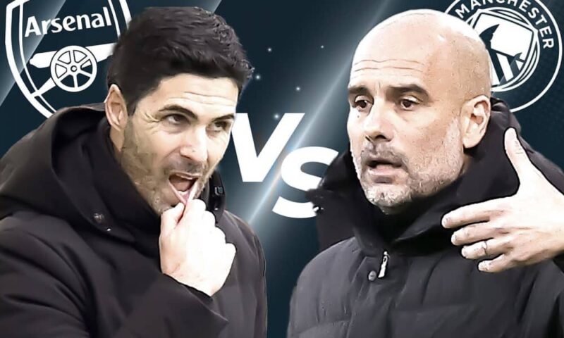 Guardiola, Arteta Talk Tough Ahead Of Arsenal Vs Manchester City Showdown