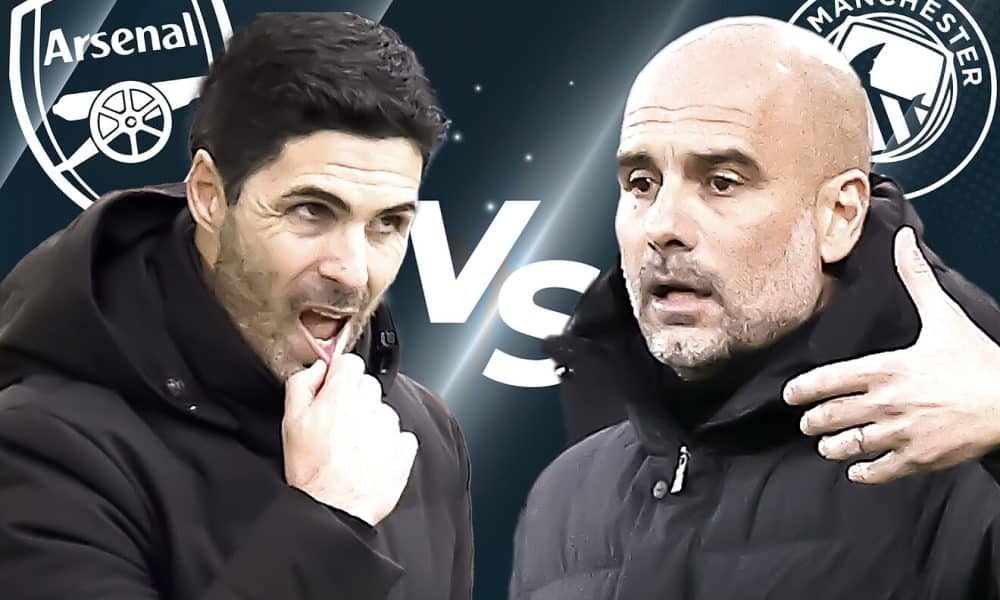 Guardiola, Arteta Talk Tough Ahead Of Arsenal Vs Manchester City Showdown