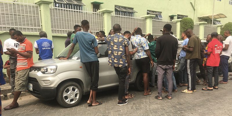 Moove drivers protest 100% increase in weekly remittance, shut down operations
