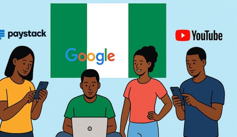 Paystack, Trendybeatz, Google top most visted websites by Nigerians in August 2025