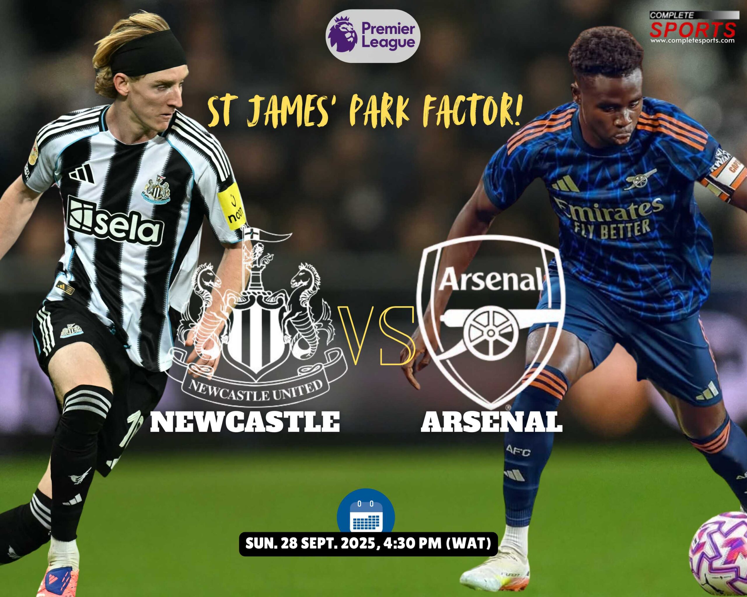 Arsenal Target End To St James’ Park Hoodoo Against Newcastle