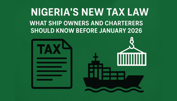 Nigeria’s New Tax Law: What ship owners and charterers should know before January 2026